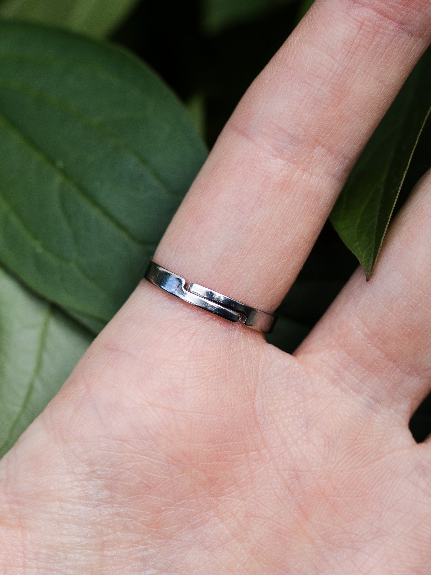 Ring mit Vergissmeinnicht