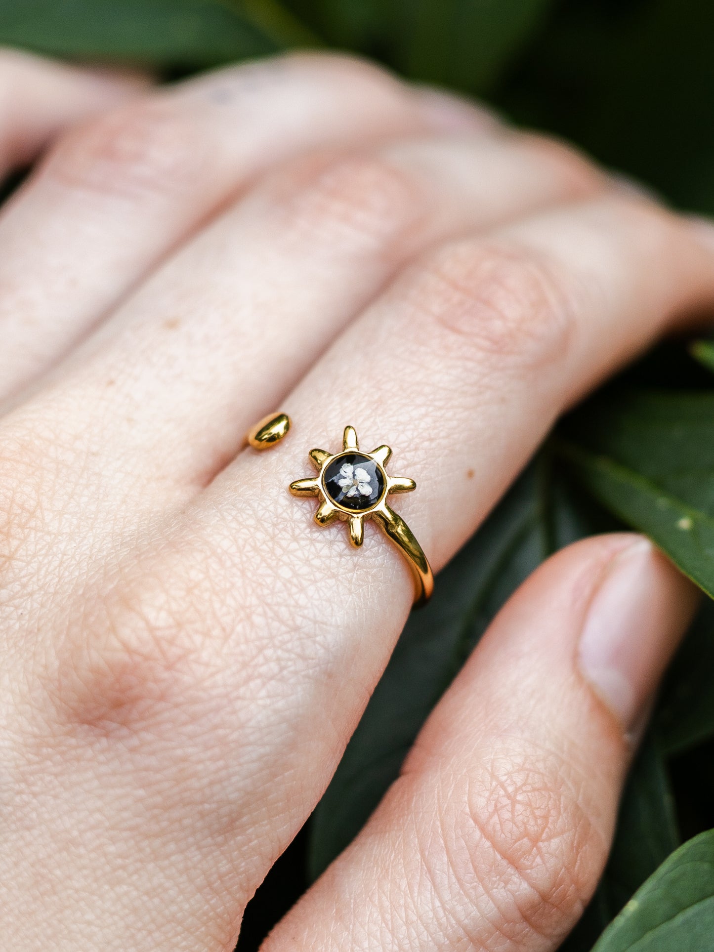 Ring mit Wilder Möhre