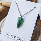 Seeglas-Kette - Teal