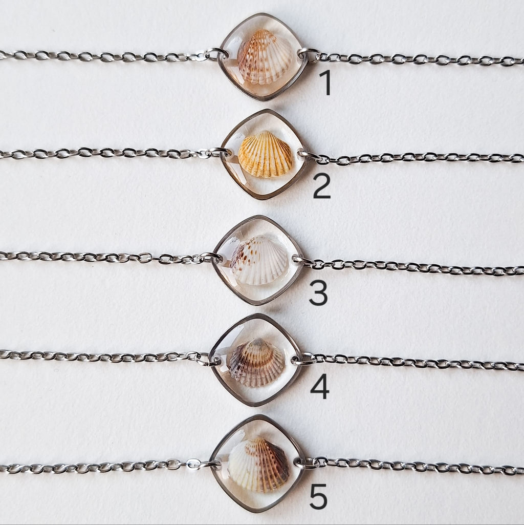 Armband mit Herzmuschel