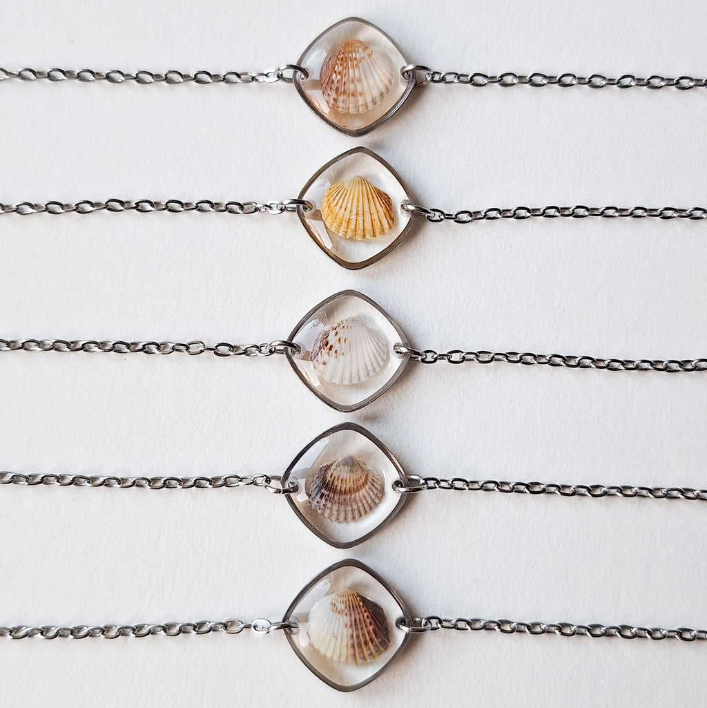 Armband mit Herzmuschel