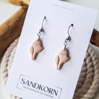 Ohrringe mit Strandsand - Muscheln