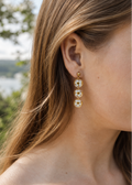 Elegante Ohrringe mit echten Blüten | Handgemacht auf Usedom | Usedom Schmuck | Ohrringe Brautjungfer | Ohrringe Braut Hochzeit | Schmuck mit Blumen