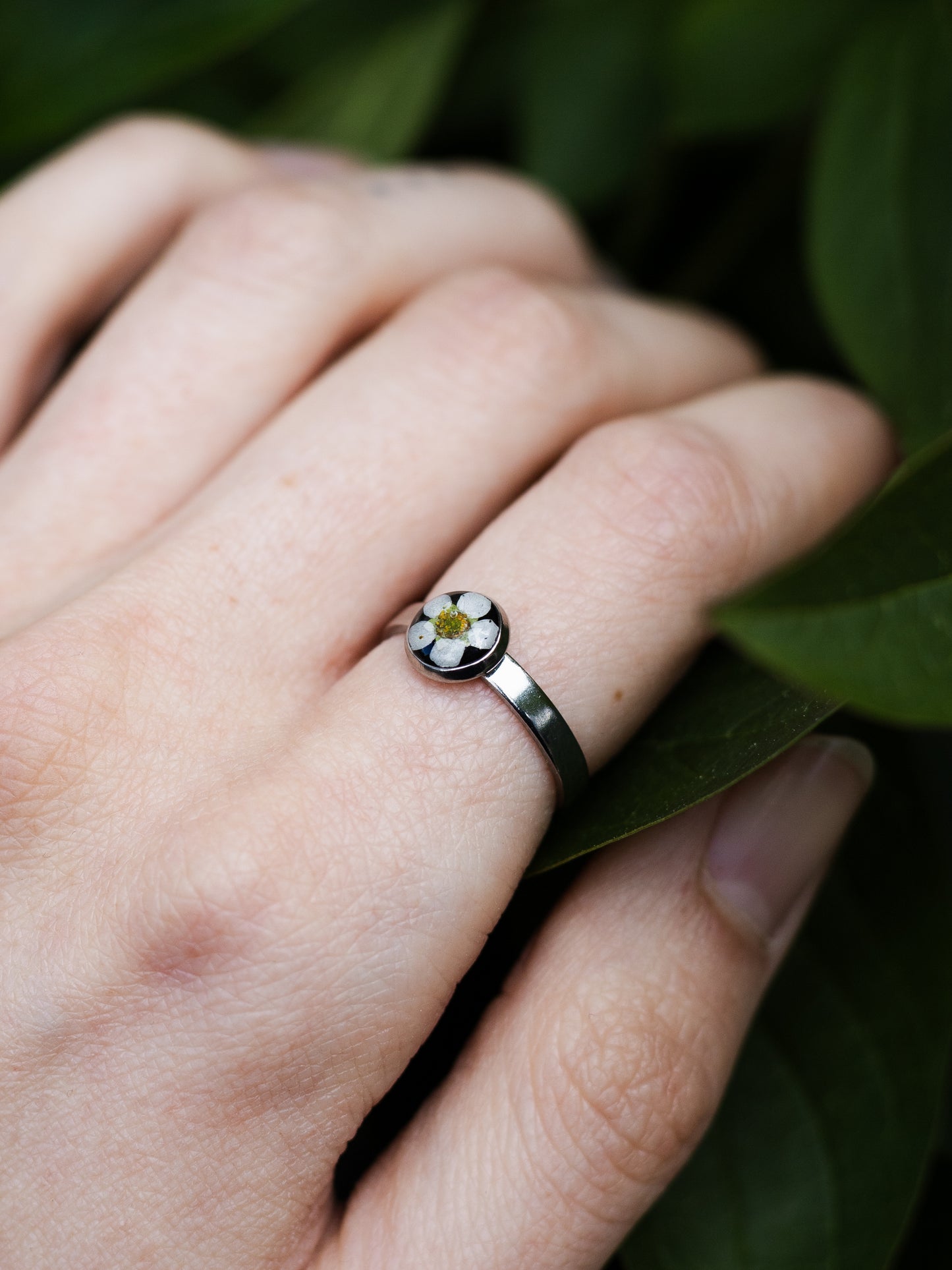 Ring mit Spiere