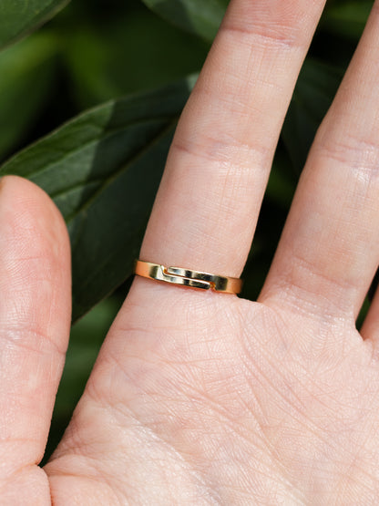 Ring mit Vergissmeinnicht