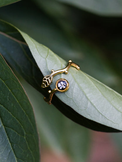 Ring mit Wilder Möhre