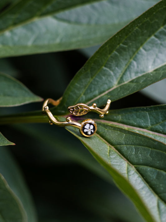 Ring mit Wilder Möhre