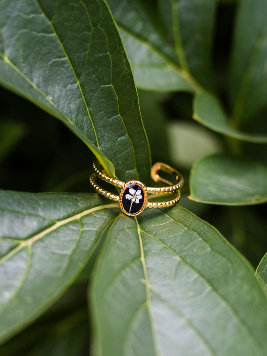 Ring mit Wilder Möhre