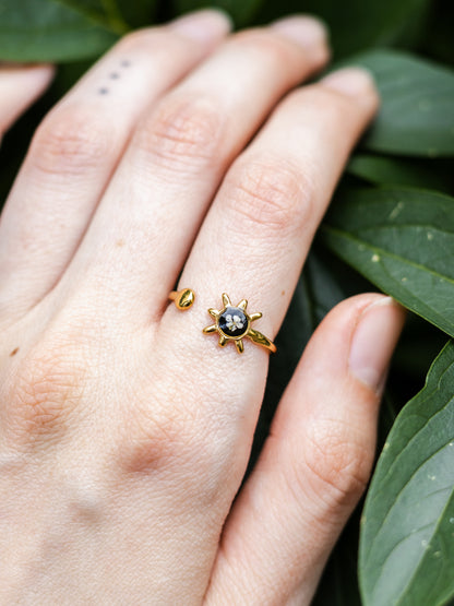 Ring mit Wilder Möhre