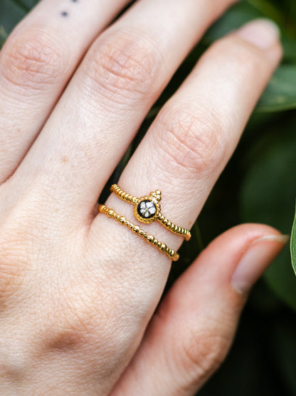 Ring mit Wilder Möhre