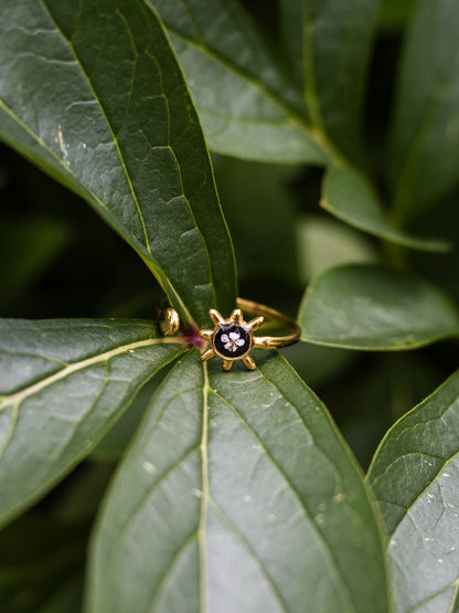 Ring mit Wilder Möhre