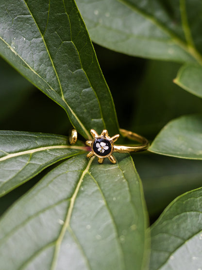 Ring mit Wilder Möhre