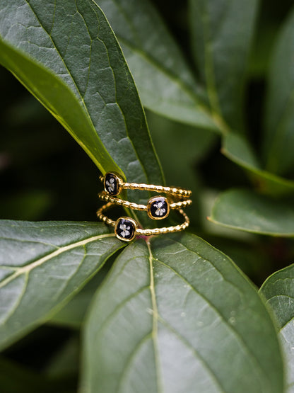 Ring mit Wilder Möhre