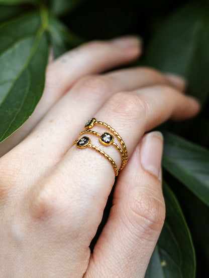 Ring mit Wilder Möhre