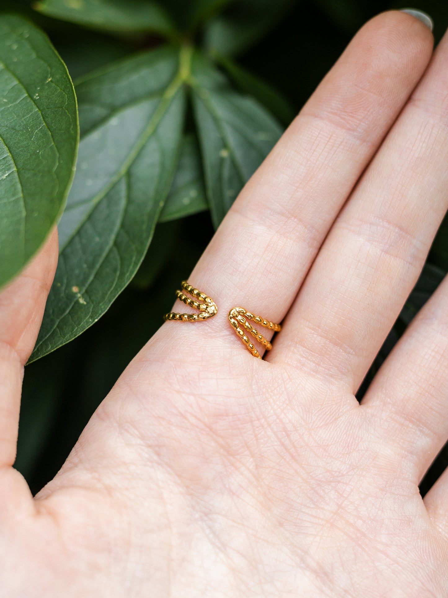 Ring mit Wilder Möhre