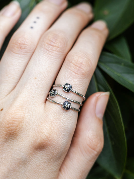 Ring mit Wilder Möhre