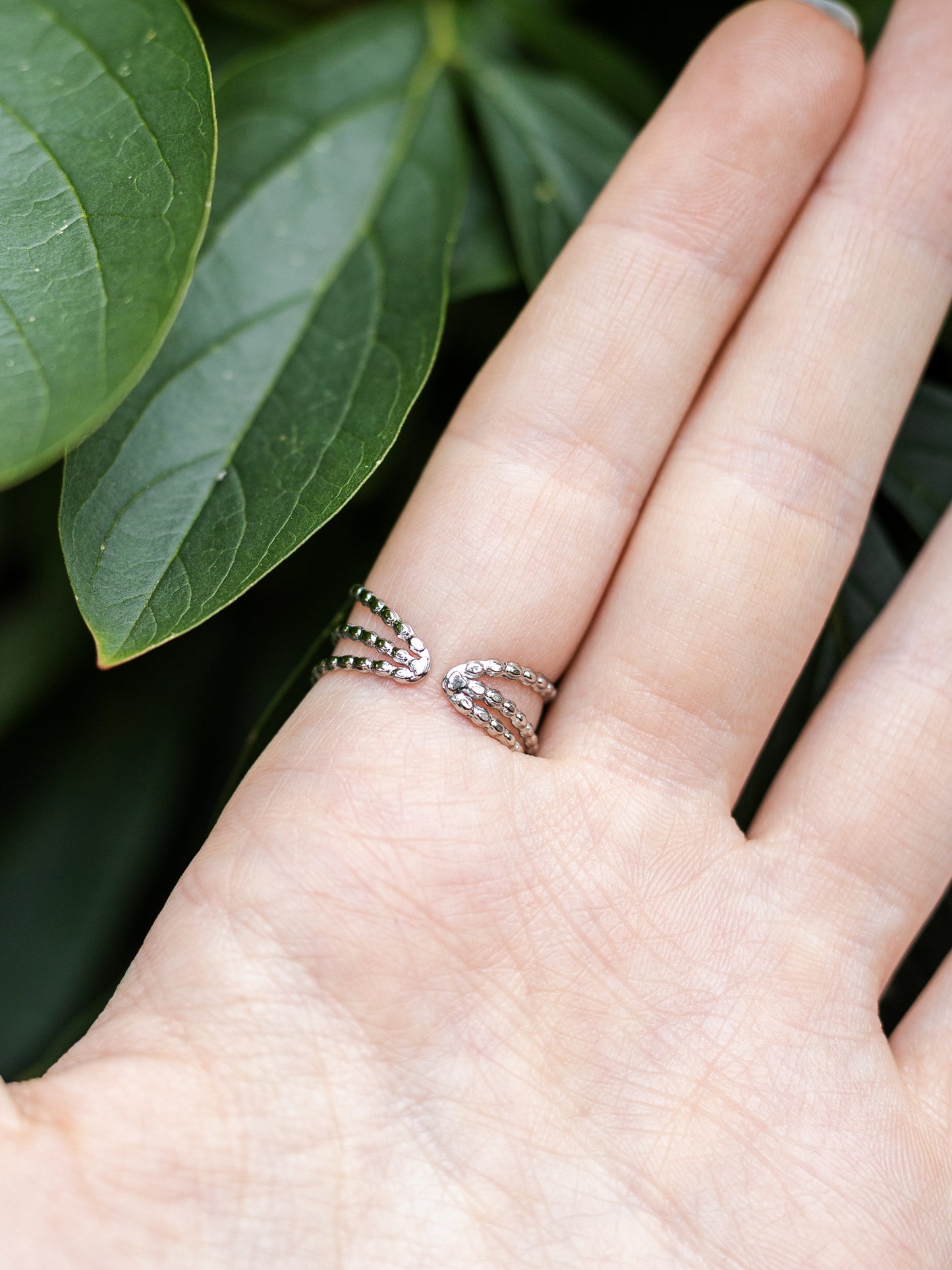 Ring mit Wilder Möhre