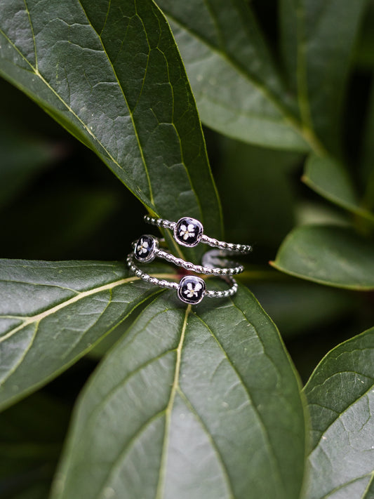 Ring mit Wilder Möhre