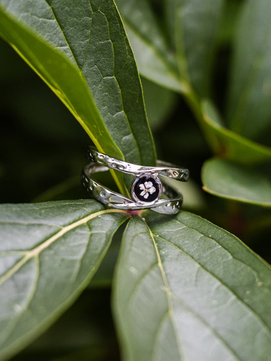 Ring mit Wilder Möhre