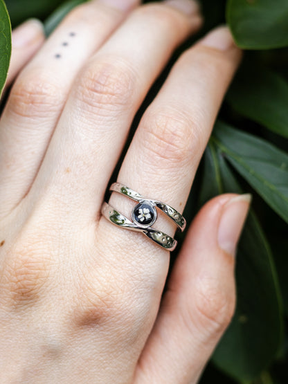Ring mit Wilder Möhre