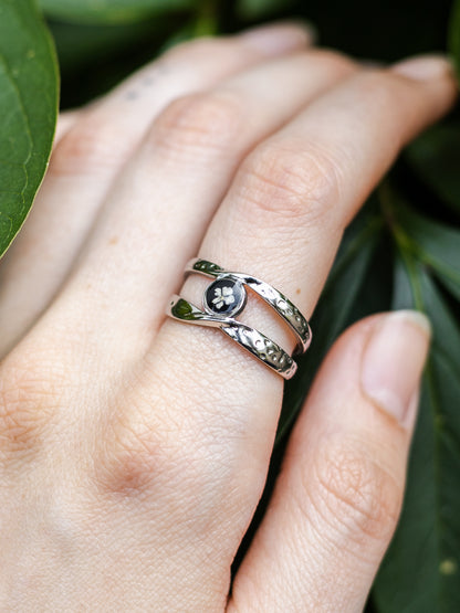 Ring mit Wilder Möhre