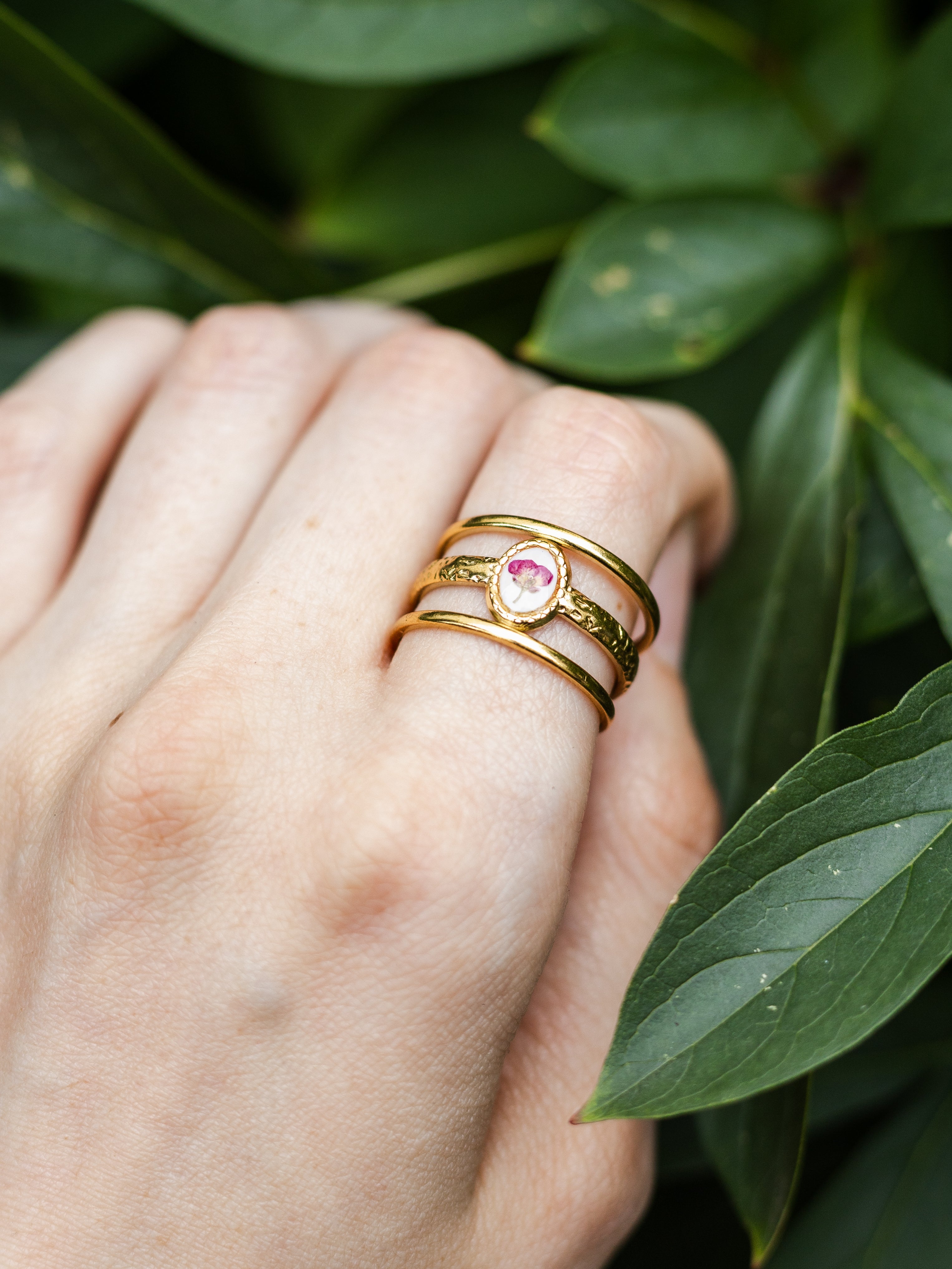 Ring mit Duftsteinrich