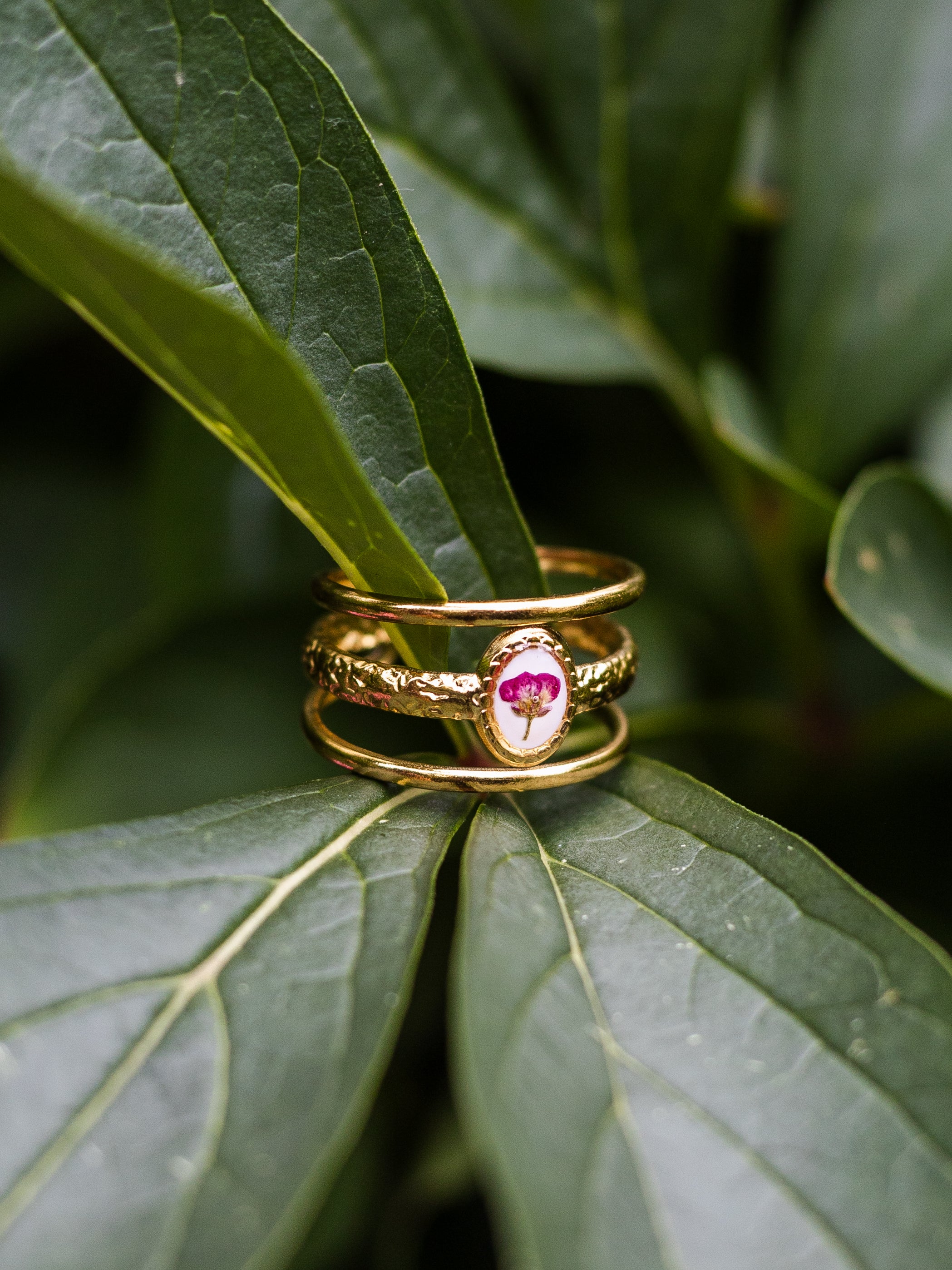 Ring mit Duftsteinrich