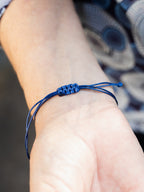Armband mit Vergissmeinnicht