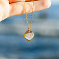 Halskette mit Herzmuschel - Gold - SANDKORN Usedom 