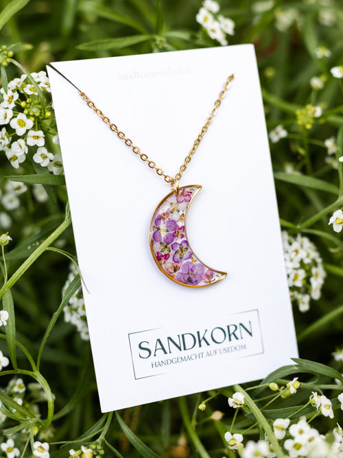 Naszyjnik z alyssum słodkim