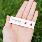 Ohrstecker mit Marienkäfer
