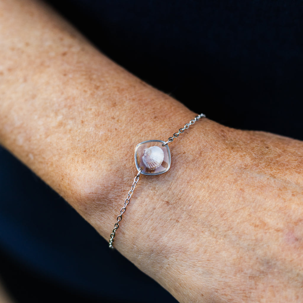 Armband mit Herzmuschel
