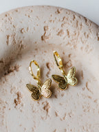 Ohrringe mit Schmetterling