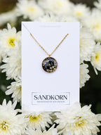 Halskette mit Stern, Spiere und Wilder Möhre