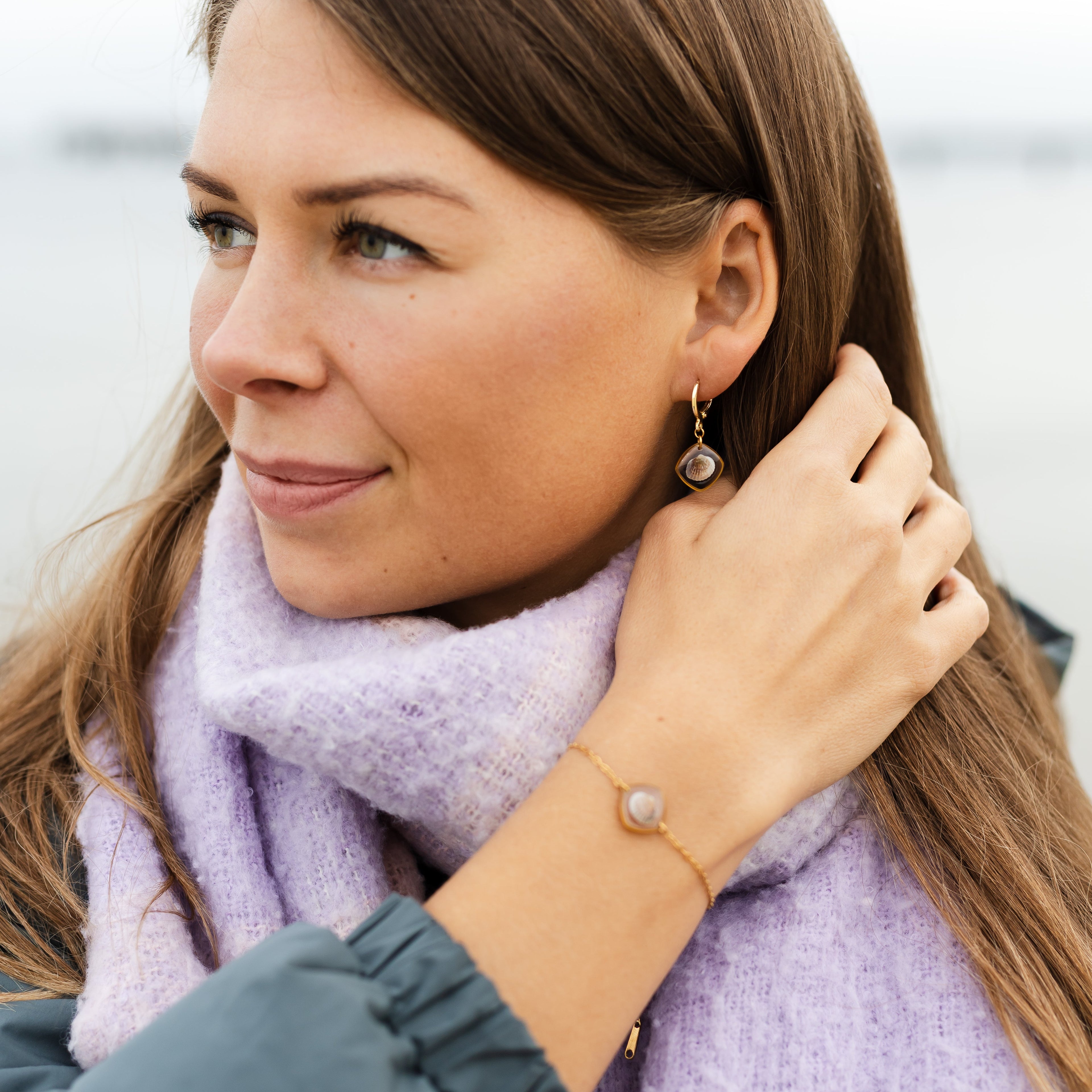 Armbänder mit echten Muscheln aus der Ostsee | Usedom Schmuck | Schmuck mit Muscheln | Naturschmuck | Usedom Andenken