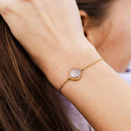 Armbänder mit echten Muscheln aus der Ostsee | Usedom Schmuck | Schmuck mit Muscheln | Naturschmuck | Usedom Andenken