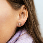 Ohrstecker mit echten Muscheln aus der Ostsee | Usedom Schmuck | Ostsee Schmuck | Ohrringe mit Muscheln | Handgemacht in Heringsdorf