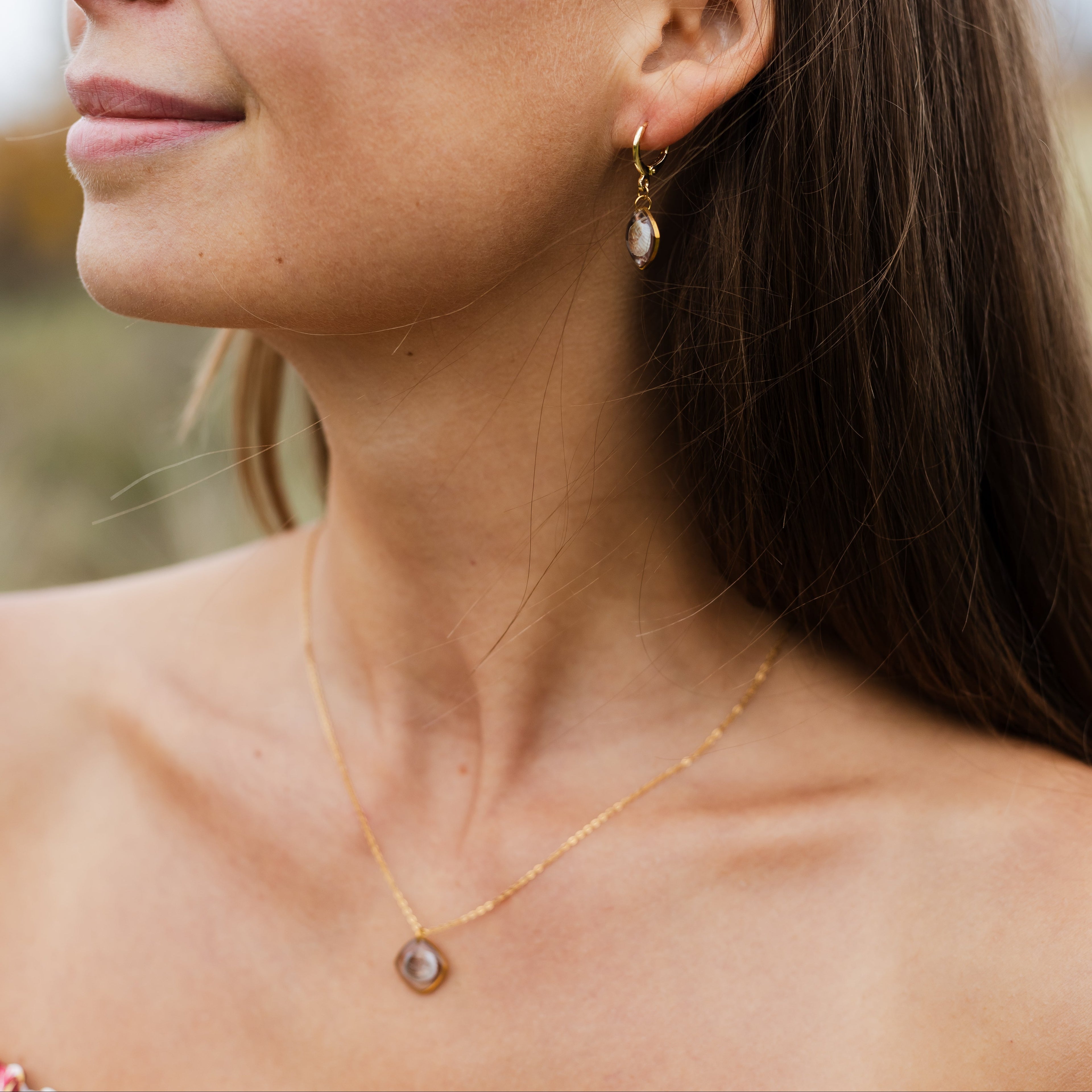 Halskette mit echter Herzmuschel aus der Ostsee | Usedom Schmuck | Schmuck mit Muscheln | Urlaub Usedom | Usedom Andenken