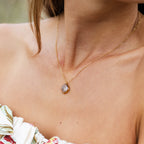 Halskette mit echter Herzmuschel aus der Ostsee | Usedom Schmuck | Schmuck mit Muscheln | Urlaub Usedom | Usedom Andenken