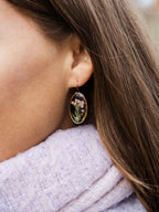 Ohrringe mit Reisblume