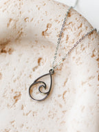 Earrings with pansies