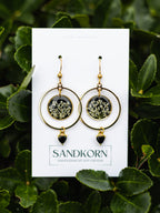 Ohrringe mit Wilder Möhre