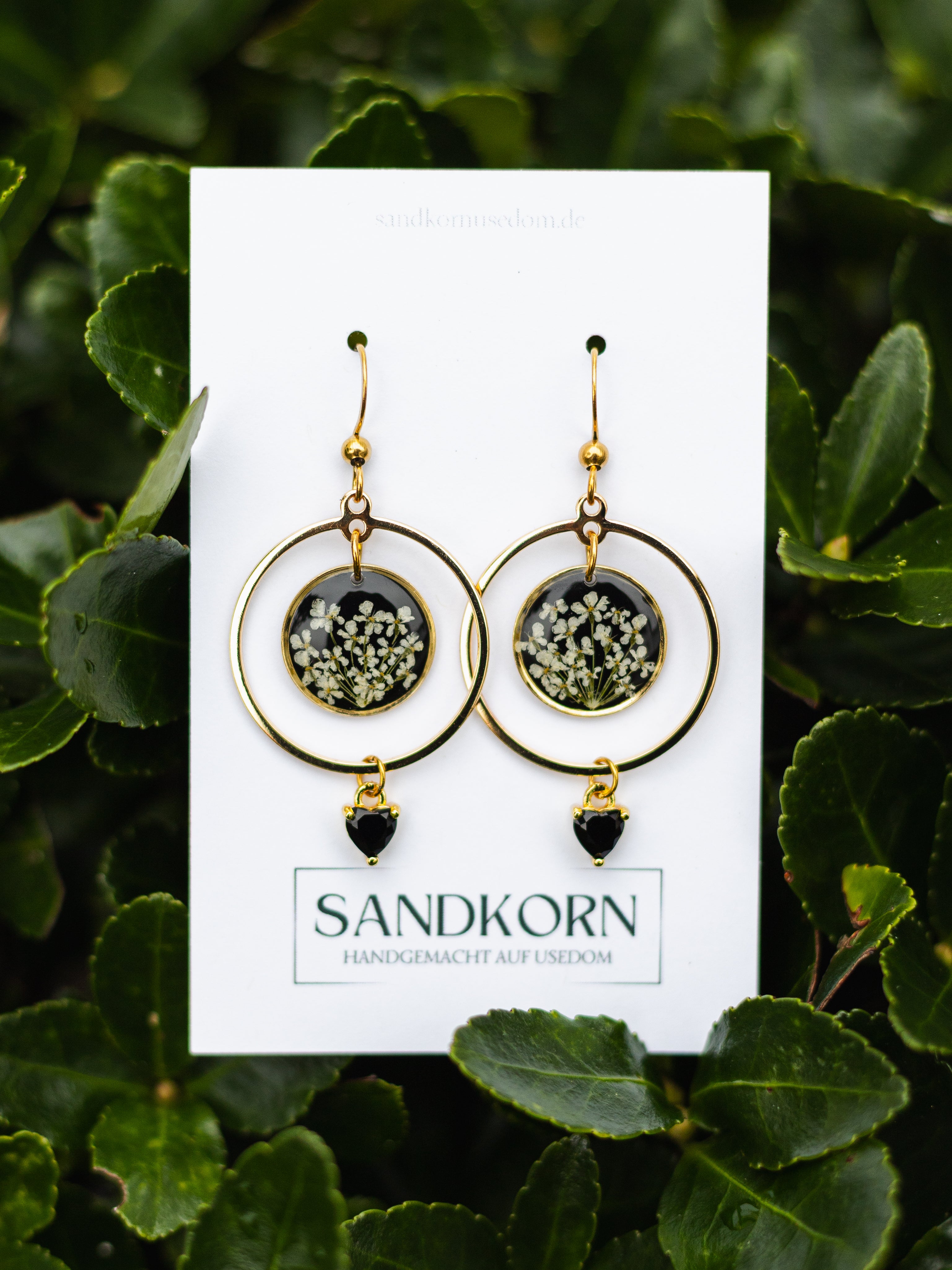 Ohrringe mit Wilder Möhre