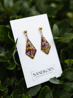 Kolczyki z alyssum słodkim