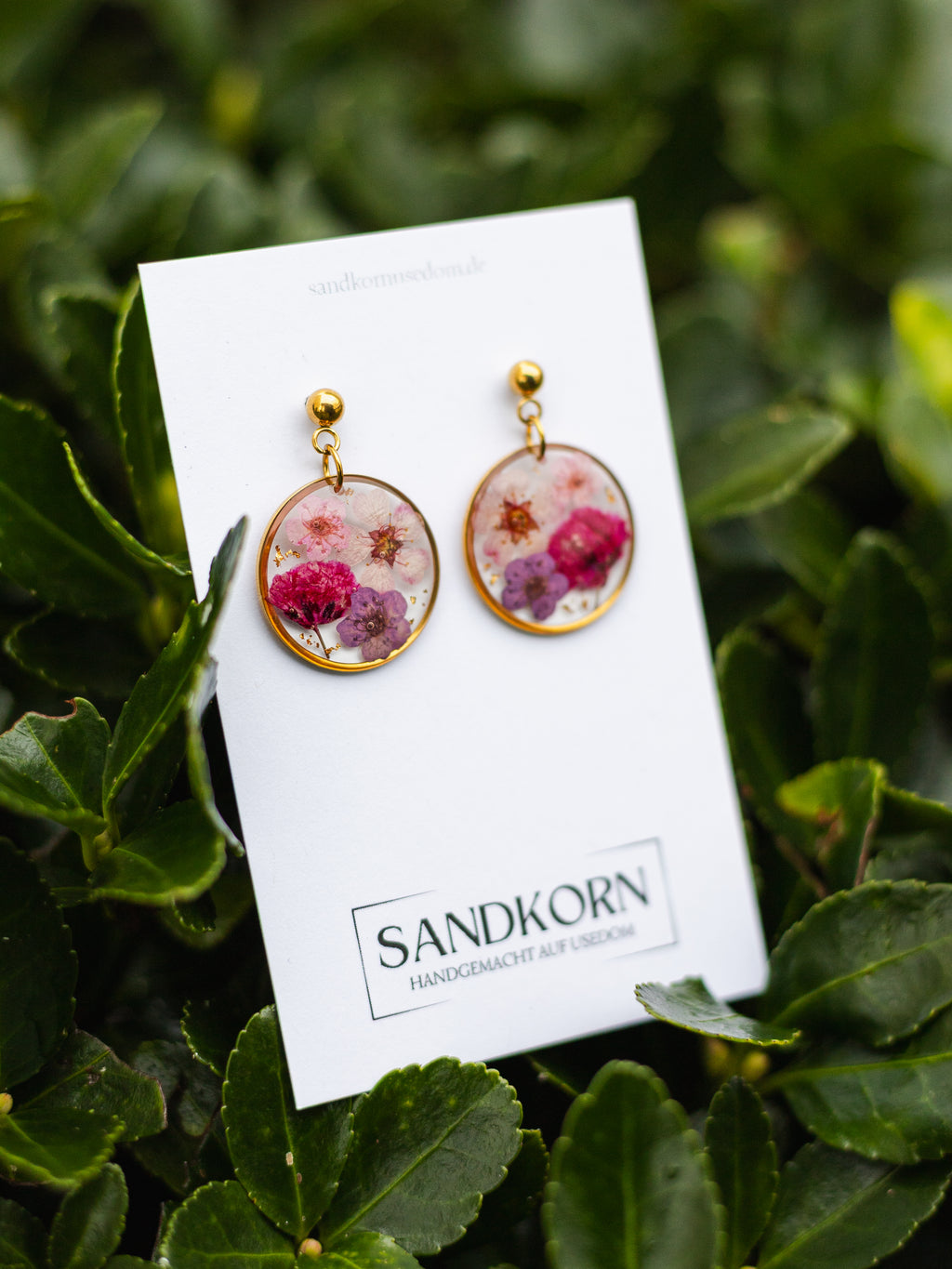 Kolczyki z gipsówką i tawułą