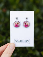 Ohrringe mit Spiere und Duftsteinrich