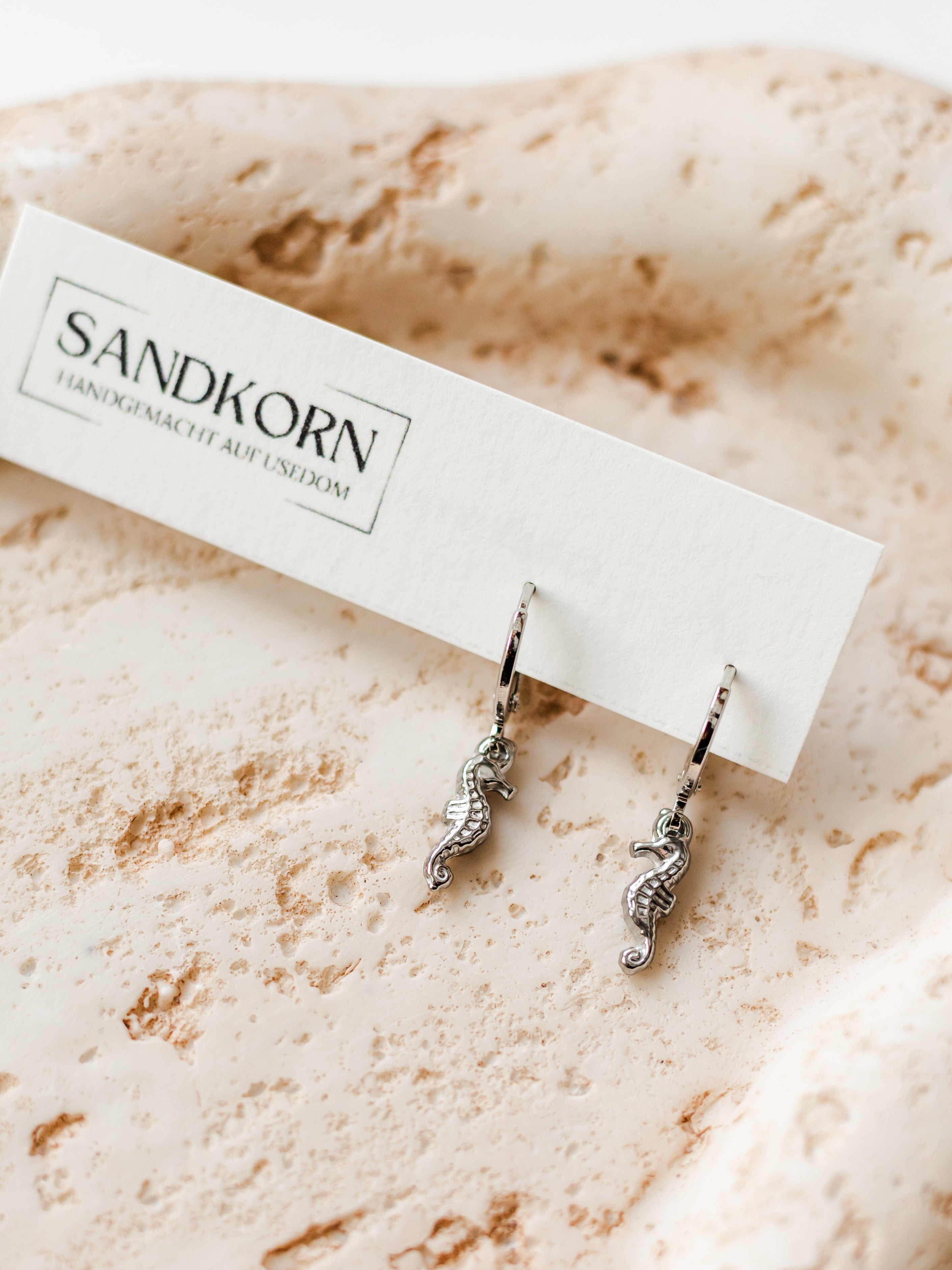 Ohrringe mit Seepferdchen