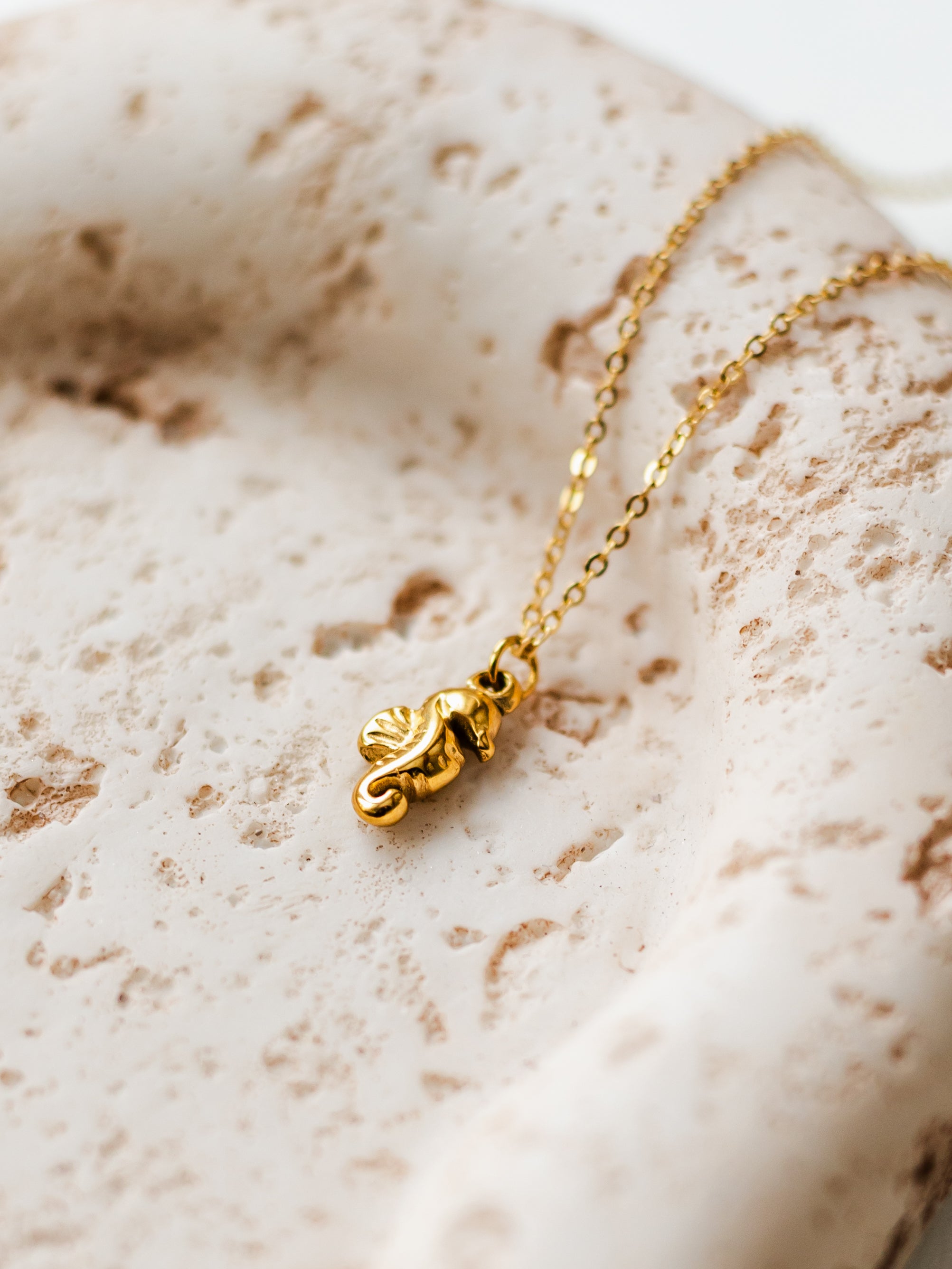 Halskette mit Seepferdchen