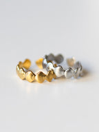 Maritimer Ring mit Muschelkranz | Usedom Schmuck | Maritimer Schmuck | Ostsee Meer Schmuck | Muschelring