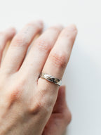 Dezenter Ring mit Möwen und Wellen | Maritimer Schmuck | Insel Usedom | Edelstahl Ring | Usedom Schmuck | Sandkorn Usedom | Schmuck Heringsdorf | Meer Schmuck